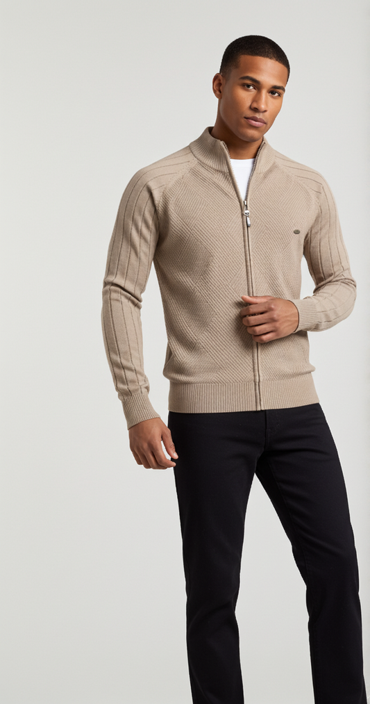 Alvaro | Jersey con cremallera