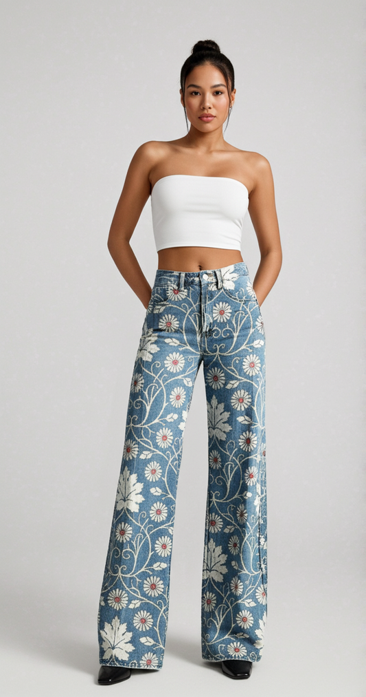 Mónica | Pantalón Campana Vintage